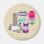 Shnitzel, Mung, Chowder en Truffels Magneet (Voorkant)