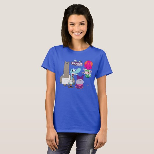 Shnitzel, Mung, Chowder en Truffels T-shirt (Voorkant volledig)