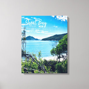 Shoal Bay Port Stephens NSW Canvas Afdruk