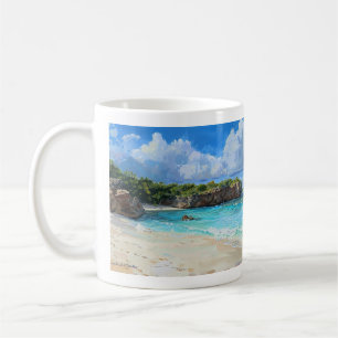 Shoal Beach, Anguilla Coffee Mok