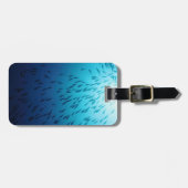 Shoal of fish bagagelabel (Voorkant horizontaal)