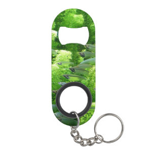 Shoal of Transparent Silver Fish Mini Flessenopener