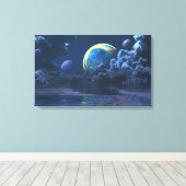 Shoals van Avernus Canvas Afdruk (Insitu (Houten vloer))