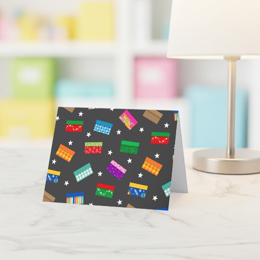 Shobox Star Carte de remerciements - gris