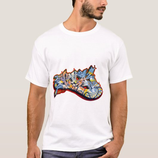 SHOCK ( Fat Graffiti on Shirt) T-shirt (Voorkant)