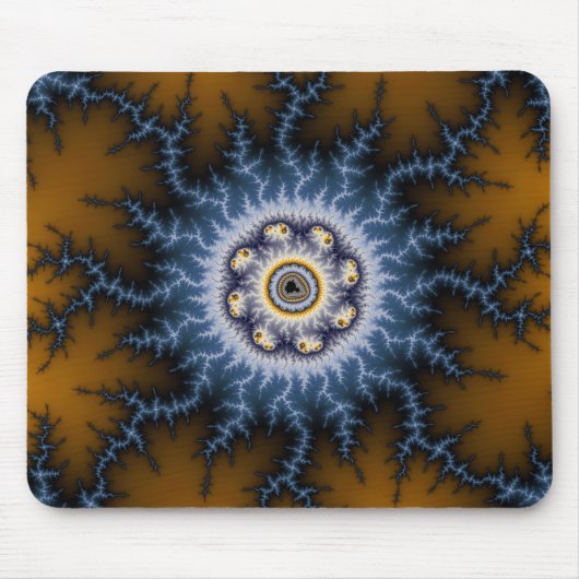 Shock - Fractal Mousepad Muismat (Voorkant)