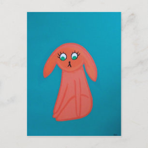 "Shocked Rabbit" Briefkaart