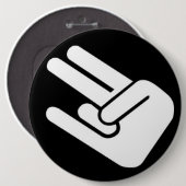 Shocker Pin Ronde Button 6,0 Cm (Voorkant /achterkant)