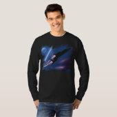 SHOCKWAVE II T-SHIRT foncé de l'aéronef (Devant entier)