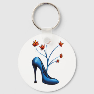 Shoe Addict High Heels Art Fashionista Sleutelhanger