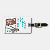 Shoe Bag Bagagelabel (Voorkant horizontaal)