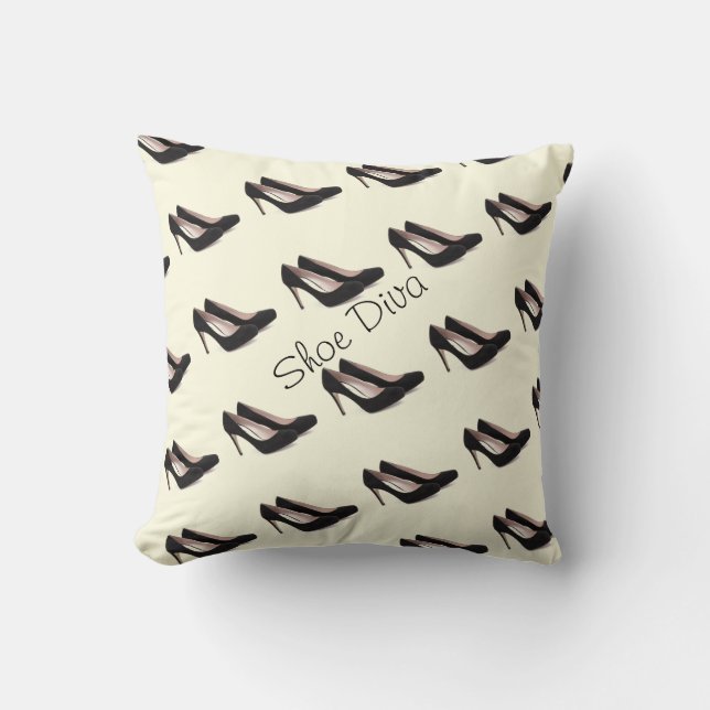 Shoe Diva Accent Pillow Kussen (Voorkant)