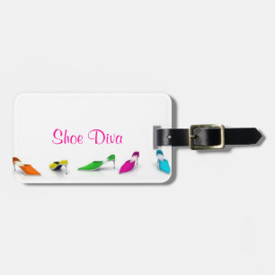 Shoe Diva Bagagelabel