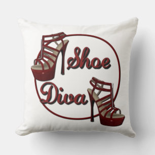 Shoe Diva Decoratief Sierkussen