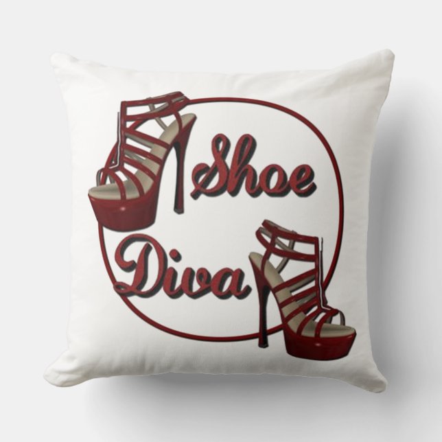 Shoe Diva Decoratief Sierkussen (Voorkant)