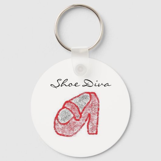 Shoe Diva sleutelhanger (Voorkant)