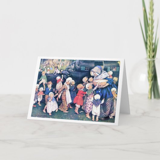 Shoe House, Jessie Willcox Smith Kaart (Voorkant)