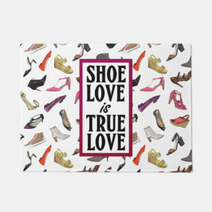 Shoe Love est le véritable tapis de porte d'amour