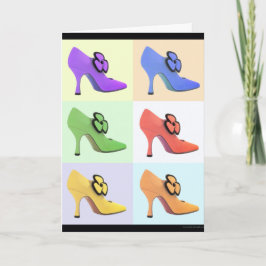 Shoe Lover Birthday Card Kaart