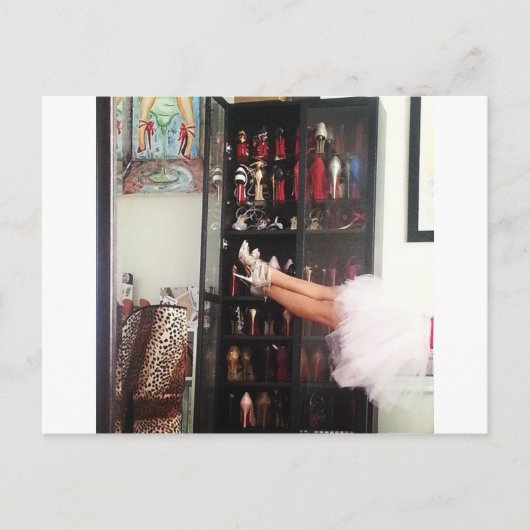 Shoe Princess Briefkaart (Voorkant)