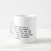 Shoe Salesman Koffiemok (Voorkant links)