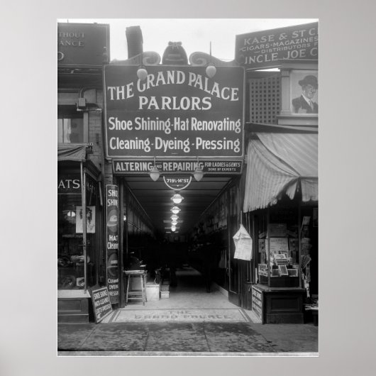 Shoe Shine Parlor, jaren 20 Poster (Voorkant)