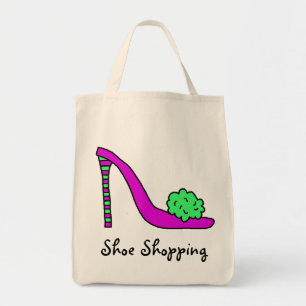 Shoe Shopping Bag op hoog niveau Tote Bag