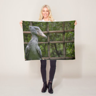 Shoebill (Balaeniceps rex) Fleece Deken