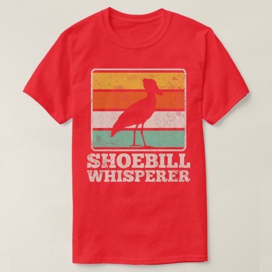 Shoebill Shoebill Whisperer T-shirt (Design voorkant)