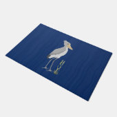 Shoebill Stork Doormat Deurmat (Schuin)