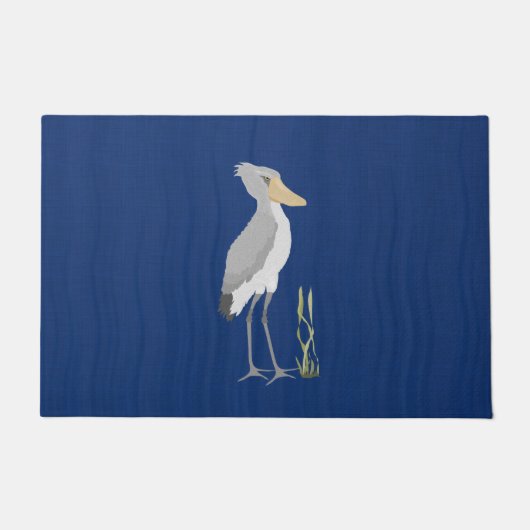 Shoebill Stork Doormat Deurmat (Voorkant)