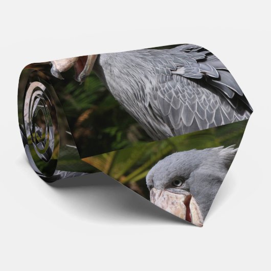 Shoebill Stropdas (Opgerold)