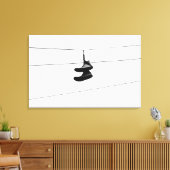 Shoefiti Canvas Afdruk (Insitu (Woonkamer))