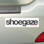 Shoegaze Bumpersticker (Op auto)