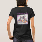 Shoelace Girl - White - Pegasus - T-Shirt (Achterkant)