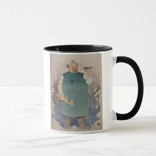 Shoemaker (kleurenlitho) mok (Rechts)