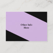 Shoes Boutique Visitekaartje (Achterkant)