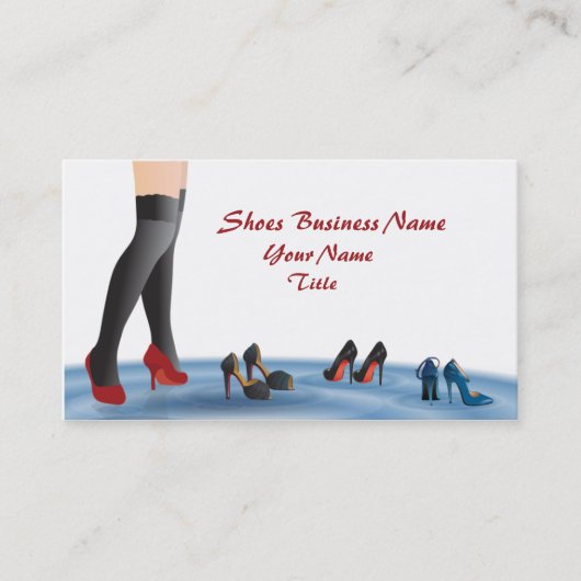 Shoes Business Visitekaartje (Voorkant)
