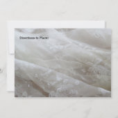 Shoes, Garter Belt en Lace Vrijgezellenfeest Invit Kaart (Achterkant)