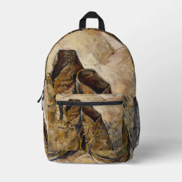 "Shoes" Van Gogh Backpack Bedrukte Rugzak
