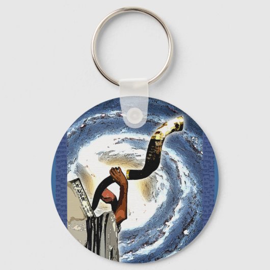 Shofar Galaxy Sleutelhanger (Voorkant)