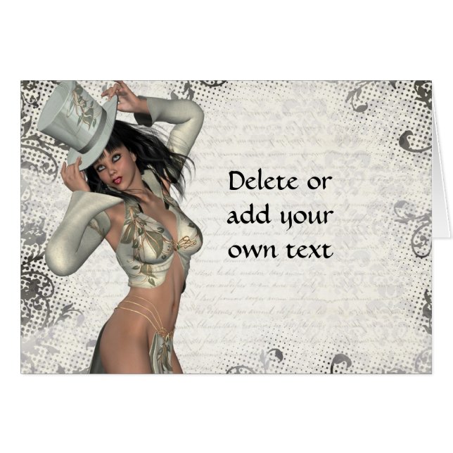 Shogirl en argent (Devant Horizontal)