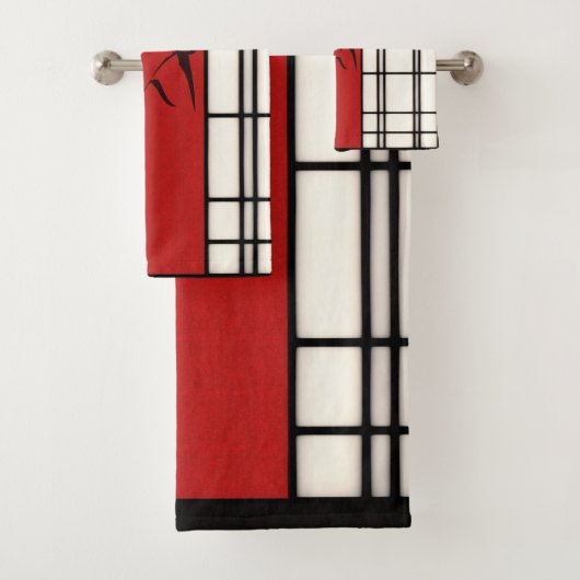 shoji - bamboo bad handdoek (Insitu)