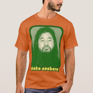 Shoko Asahara Retro Stijl Cult Leader Design T-shirt