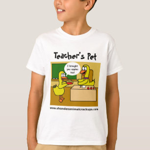 Shonda's Animal Crackups Teacher's Pet T-Shirt