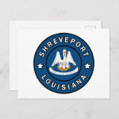 Shonthport Louisiana Briefkaart (Voorkant / Achterkant)
