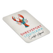 Shonthport Louisiana Crawfish Bright Magneet (Rechterzijde)
