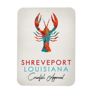 Shonthport Louisiana Crawfish Bright Magneet