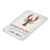 Shonthport Louisiana Crawfish Bright Magneet (Linkerzijde)