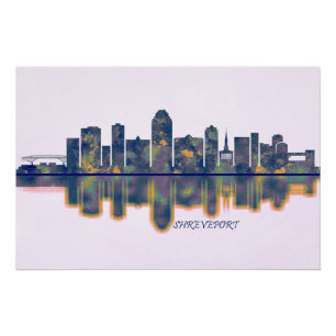 Shonthport Skyline Perfect Poster